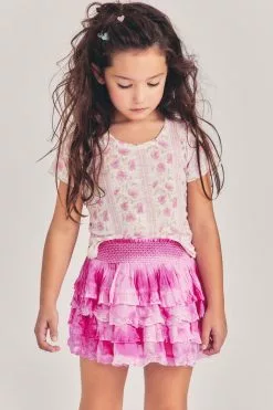 LoveShackFancy Girls Billie Skirt Mommy & Me 12 LoveShackFancy Girls Billie Skirt Mommy & Me