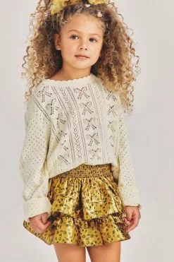 LoveShackFancy Sale Girls Billie Skirt