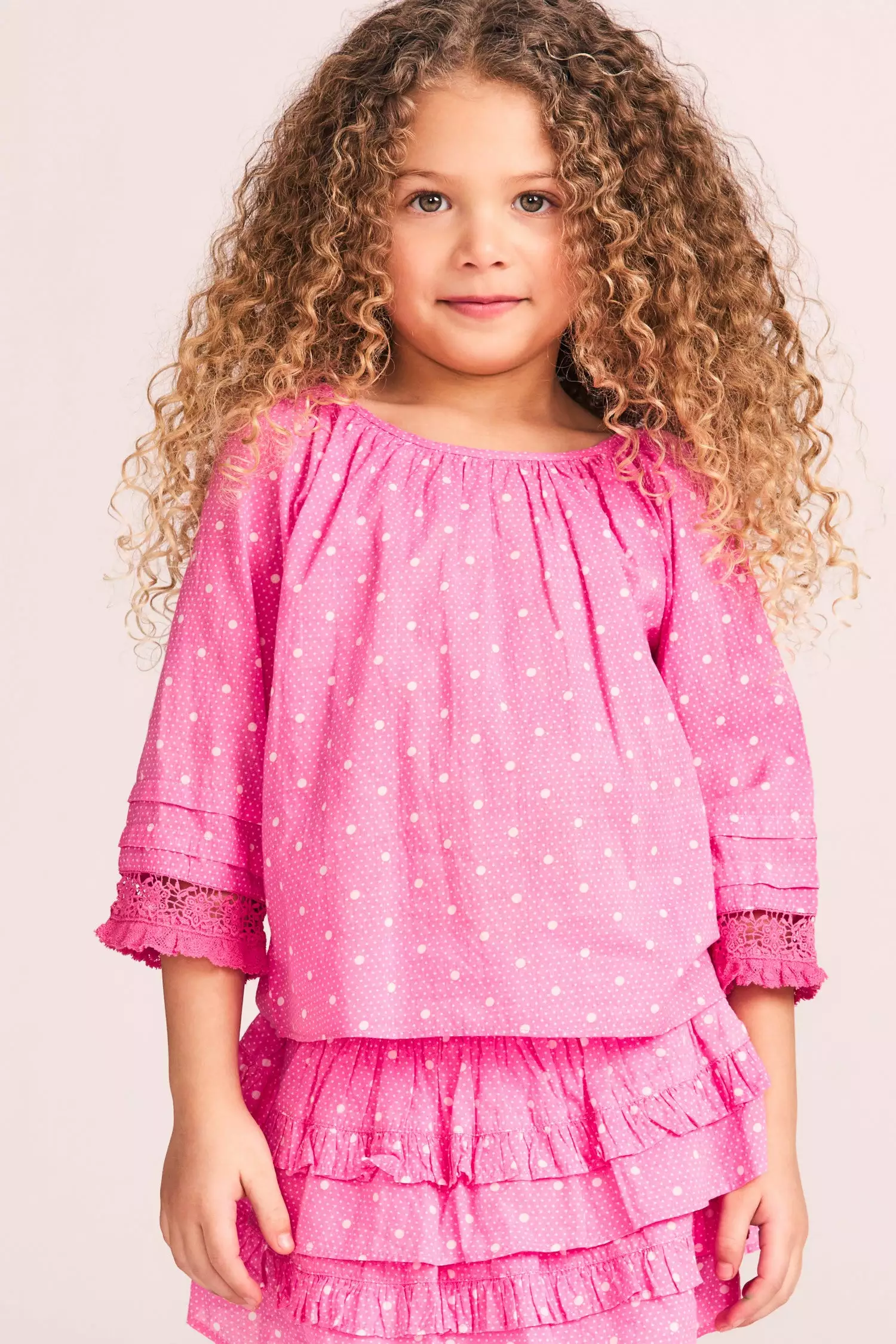 LoveShackFancy Little Girls Girls Alanza Top 1 LoveShackFancy Little Girls Girls Alanza Top