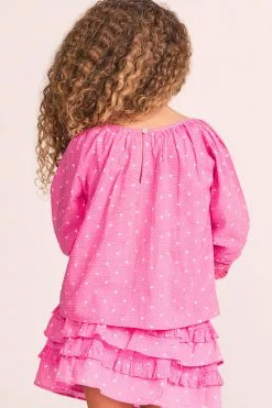 LoveShackFancy Little Girls Girls Alanza Top 7 LoveShackFancy Little Girls Girls Alanza Top