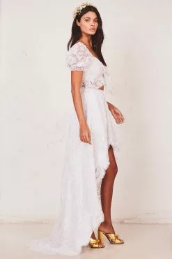 LoveShackFancy Halsey Skirt