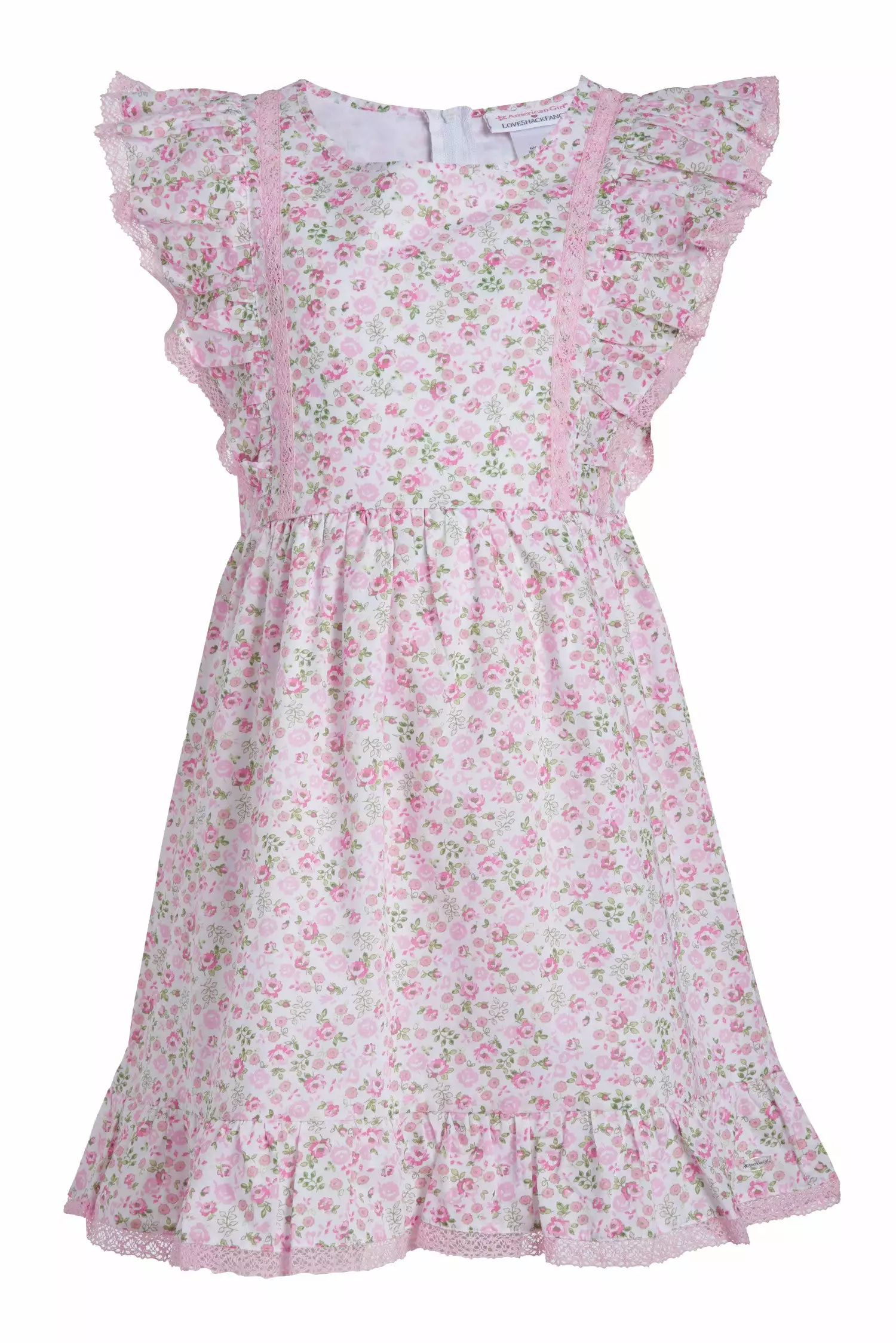 LoveShackFancy X American Girl Girls Floral Flutter Day Dress Mommy & Me 6 LoveShackFancy X American Girl Girls Floral Flutter Day Dress Mommy & Me