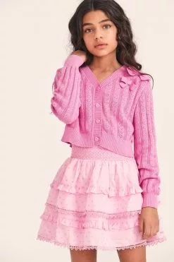 LoveShackFancy X American Girl Girls Garden Party Cardigan