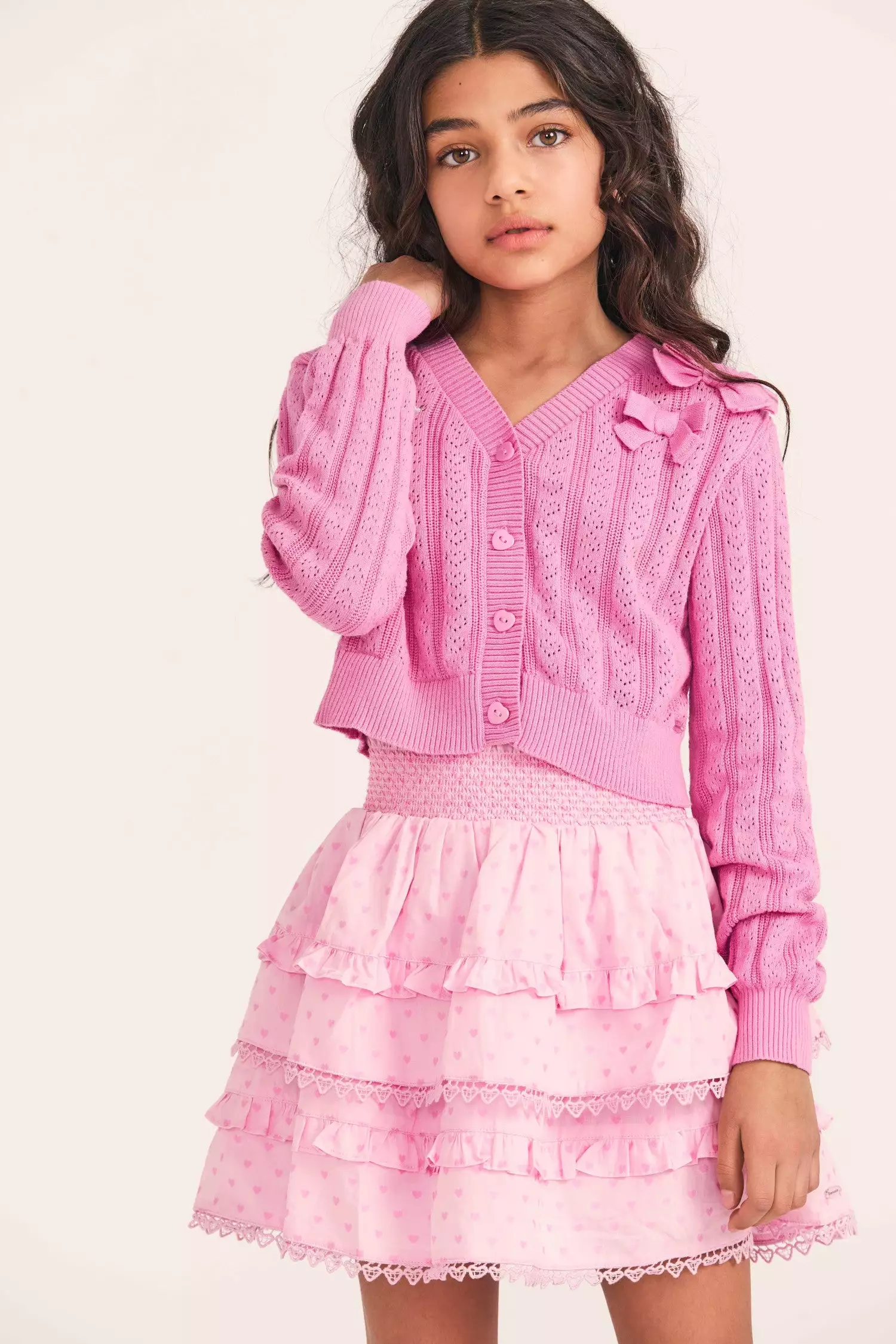 LoveShackFancy X American Girl Girls Garden Party Cardigan 1 LoveShackFancy X American Girl Girls Garden Party Cardigan