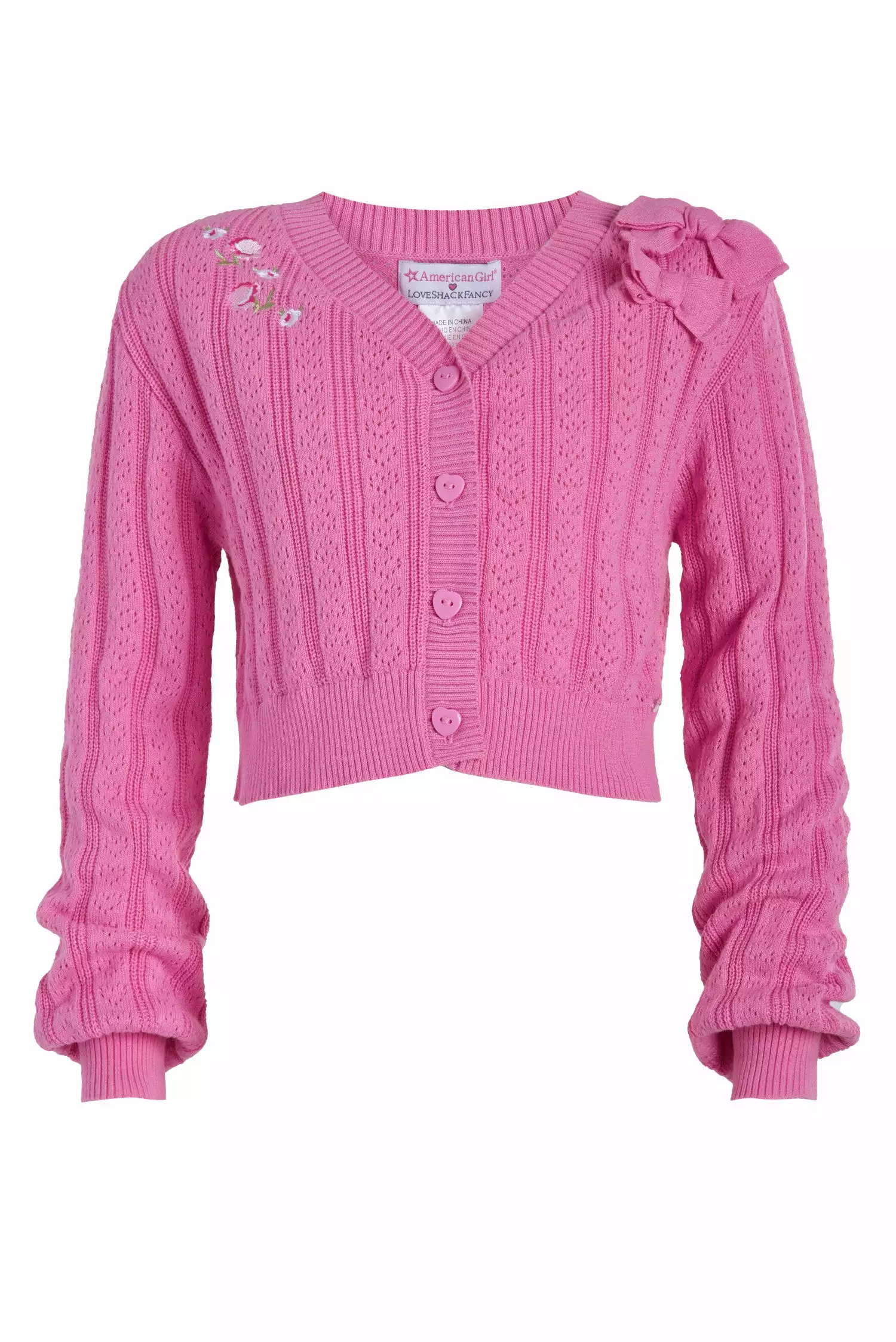 LoveShackFancy X American Girl Girls Garden Party Cardigan 5 LoveShackFancy X American Girl Girls Garden Party Cardigan