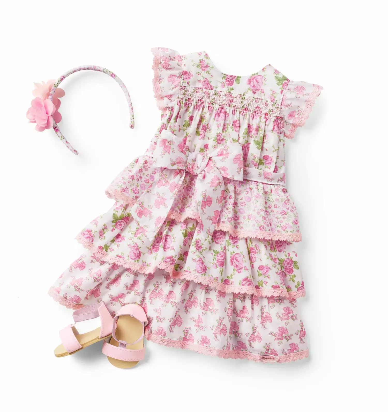 LoveShackFancy X American Girl Bitty Baby Garden Party Set 3 LoveShackFancy X American Girl Bitty Baby Garden Party Set