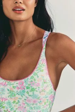 Sale LoveShackFancy X Hurley Reversible Cheeky One Piece Swimsuit