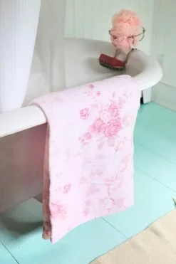 LoveShackFancy Happy Thoughts Beach Towel