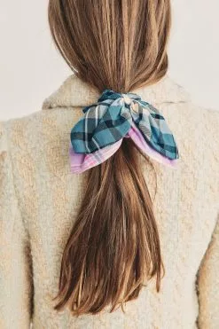 LoveShackFancy Sale Ireland Hillside Plaid Scrunchies