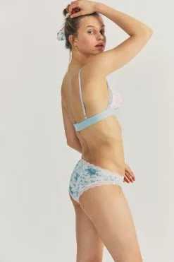 LoveShackFancy LSF X Stripe & Stare Lace Bralette & Underwear Set Sale