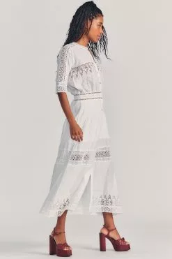 LoveShackFancy Beth Midi Dress 18 LoveShackFancy Beth Midi Dress