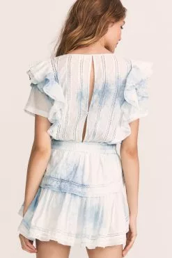 LoveShackFancy Natasha Mini Dress