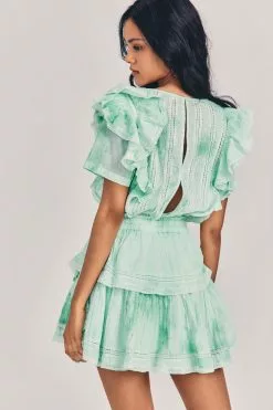 LoveShackFancy Heritage Collection Natasha Mini Dress