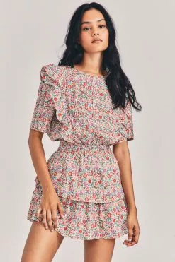 LoveShackFancy X Liberty Natasha Mini Dress