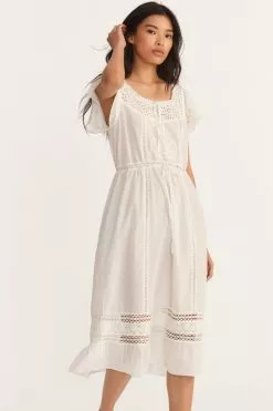 LoveShackFancy Madeline Midi Dress New Arrivals