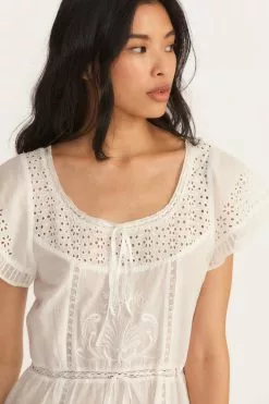 LoveShackFancy Madeline Midi Dress New Arrivals