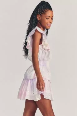 LoveShackFancy Gwen Mini Dress Dresses