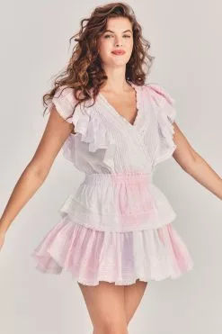 LoveShackFancy Gwen Mini Dress Dresses