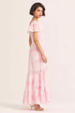 LoveShackFancy New Arrivals Norma Midi Dress
