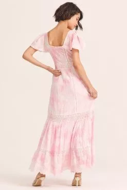 LoveShackFancy New Arrivals Norma Midi Dress