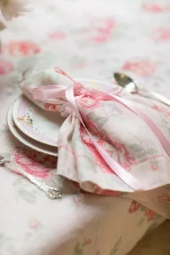 LoveShackFancy Linen Napkin Set - PEACHY PURPLE View All