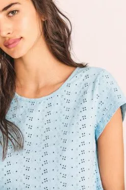 LoveShackFancy New Arrivals Rubin Cropped Tee