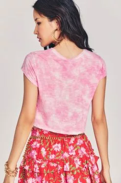 LoveShackFancy Rubin Cropped Tee