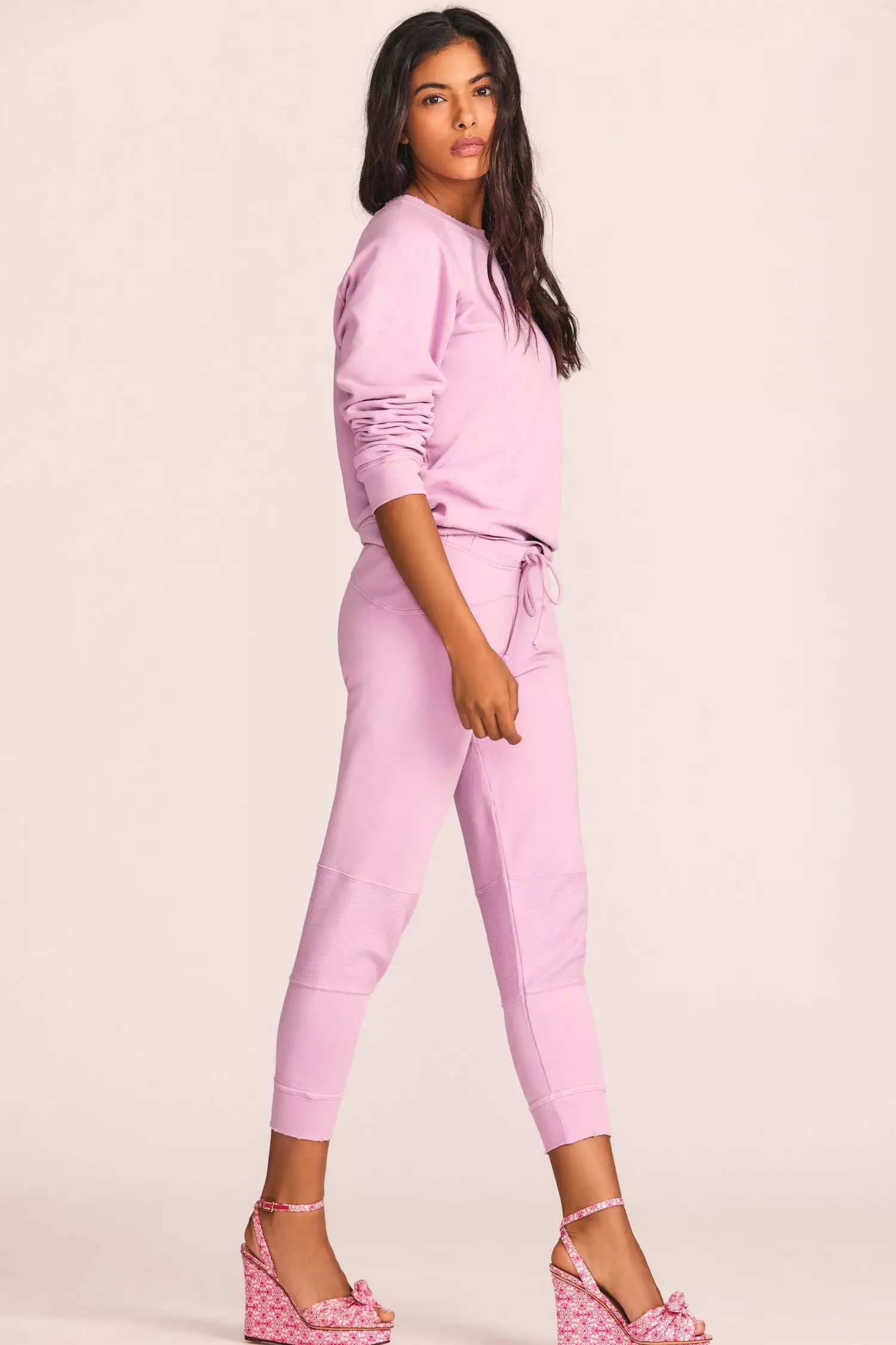 LoveShackFancy Etty Pant - ORCHID BLOSSOM New Arrivals 1 LoveShackFancy Etty Pant - ORCHID BLOSSOM New Arrivals
