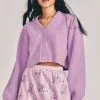 LoveShackFancy Avignon Cropped Cardigan Sweater Sale