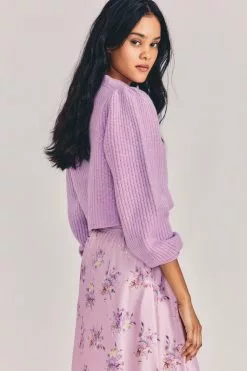 LoveShackFancy Avignon Cropped Cardigan Sweater Sale
