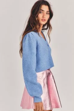 LoveShackFancy Avignon Cropped Cardigan Sweater Sale