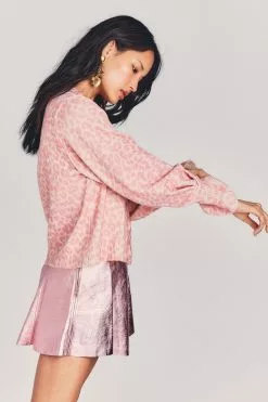 LoveShackFancy Boscom Cardigan Sweater