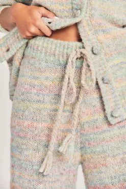 LoveShackFancy Olvera Knit Jogger Pant