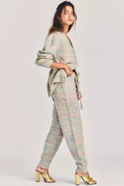 LoveShackFancy Olvera Knit Jogger Pant