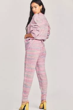LoveShackFancy Olvera Knit Jogger Pant