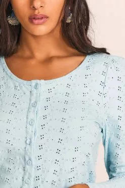 LoveShackFancy Jonah Crop Cardigan