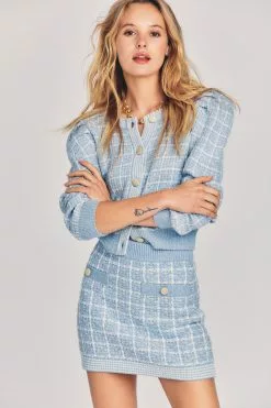 LoveShackFancy Callington Mini Skirt