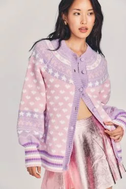 LoveShackFancy Amalo Boyfriend Cardigan