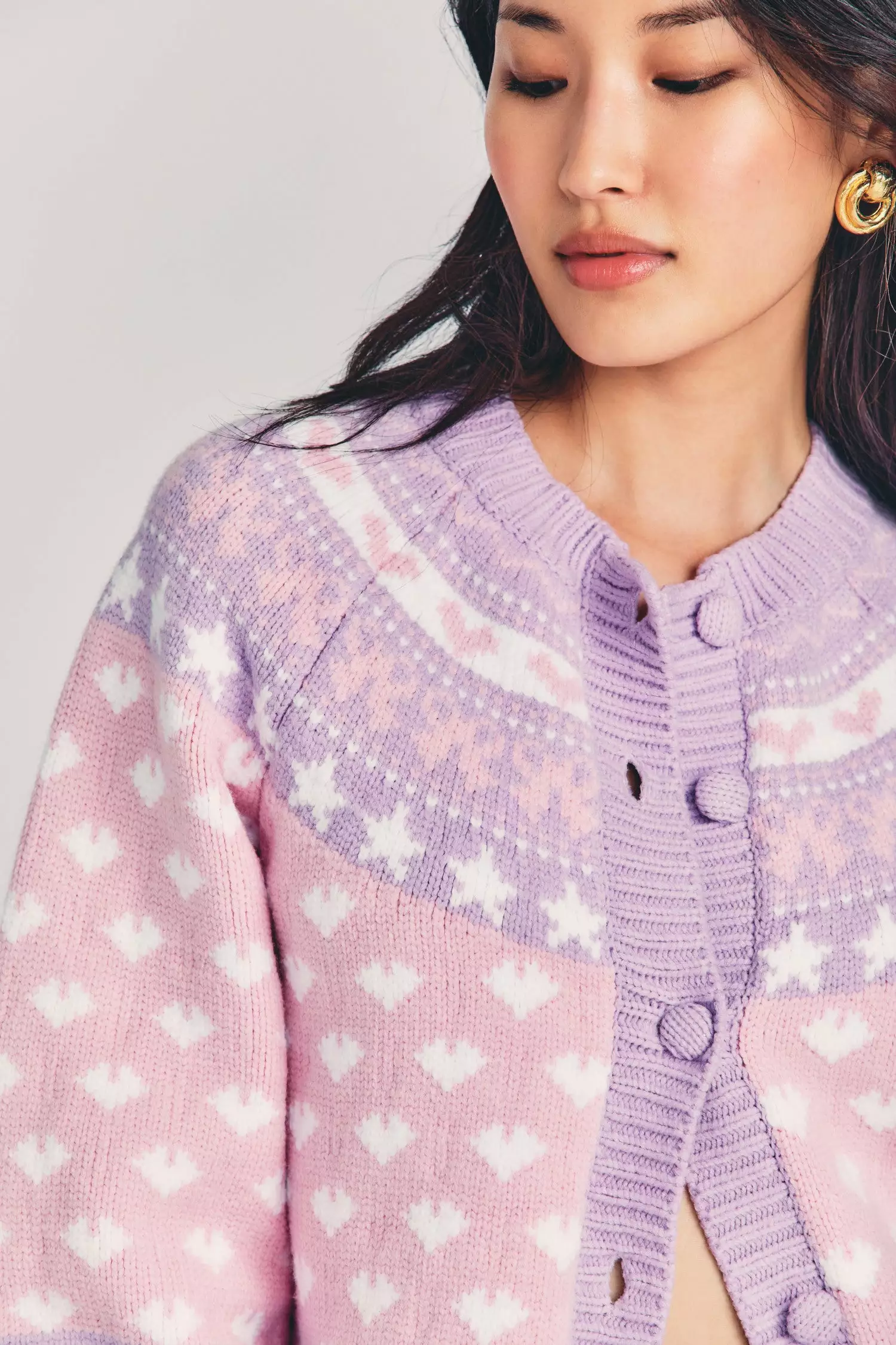 LoveShackFancy Amalo Boyfriend Cardigan 2 LoveShackFancy Amalo Boyfriend Cardigan