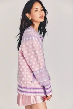 LoveShackFancy Amalo Boyfriend Cardigan 6 LoveShackFancy Amalo Boyfriend Cardigan