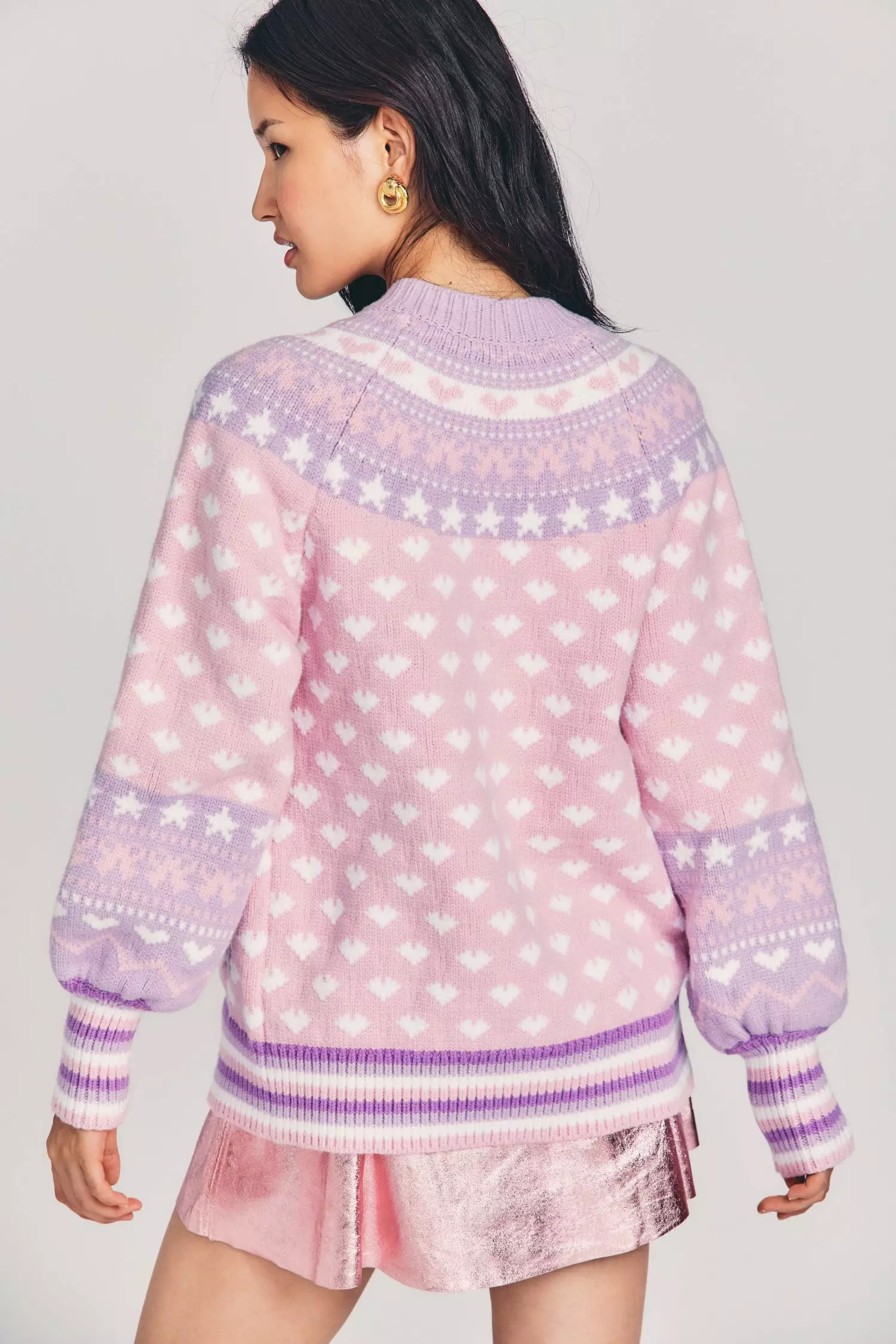 LoveShackFancy Amalo Boyfriend Cardigan 4 LoveShackFancy Amalo Boyfriend Cardigan