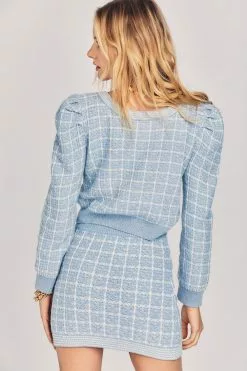 LoveShackFancy Daughter Cropped Cardigan