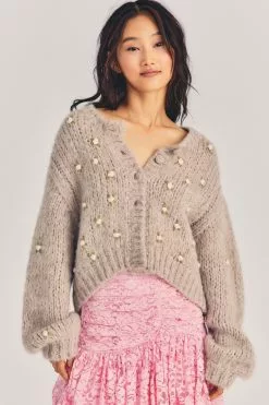 LoveShackFancy Emilie Wool Cardigan Sale 15 LoveShackFancy Emilie Wool Cardigan Sale