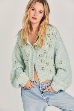 LoveShackFancy Emilie Wool Cardigan Sale
