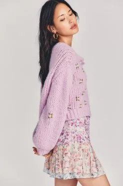 LoveShackFancy Emilie Wool Cardigan Sale 19 LoveShackFancy Emilie Wool Cardigan Sale