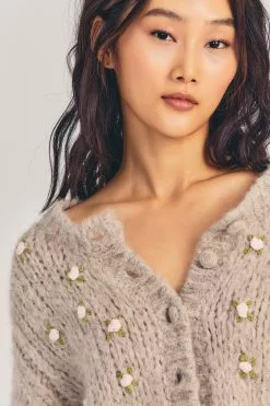 LoveShackFancy Emilie Wool Cardigan Sale 16 LoveShackFancy Emilie Wool Cardigan Sale