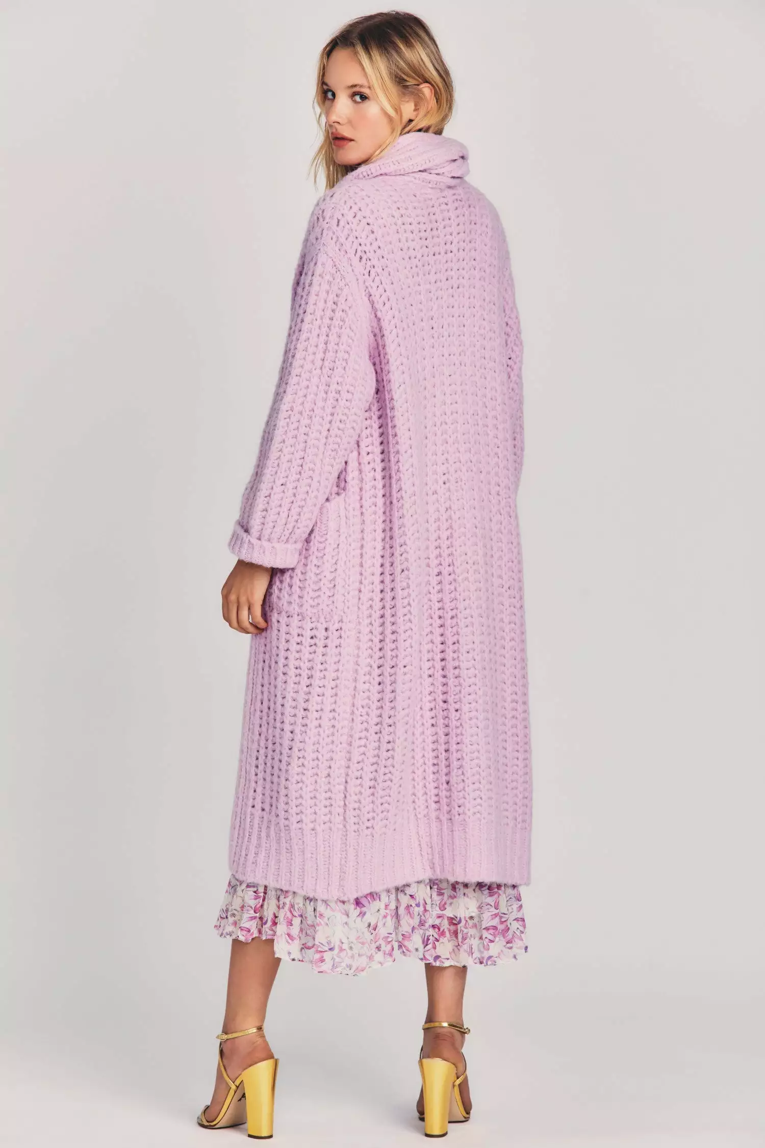 LoveShackFancy Gillies Wool Duster - ROSEBUD Sale 1 LoveShackFancy Gillies Wool Duster - ROSEBUD Sale