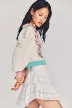 LoveShackFancy Greece Pullover Sweater