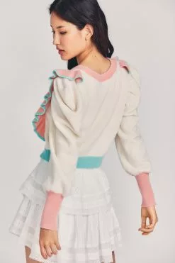 LoveShackFancy Greece Pullover Sweater