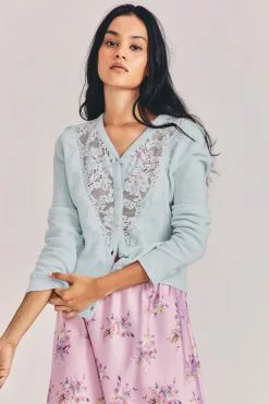 LoveShackFancy Brandie Cardigan Sweater